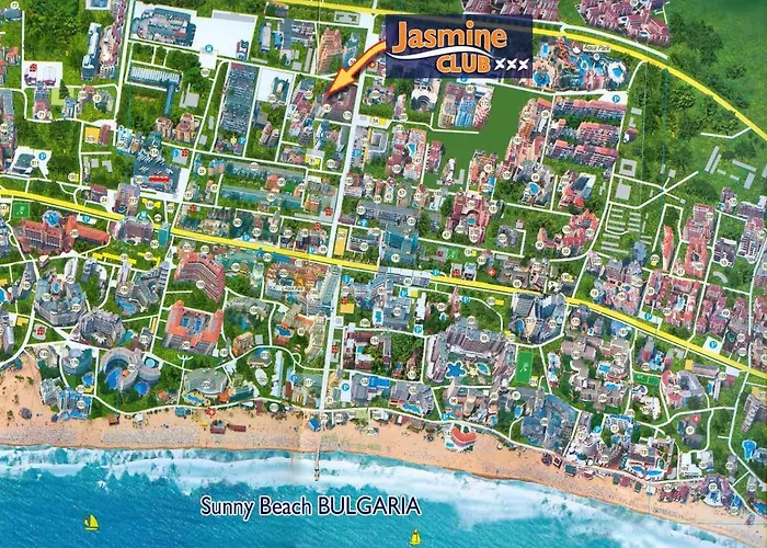 жасмин клуб Lejlighed Sunny Beach